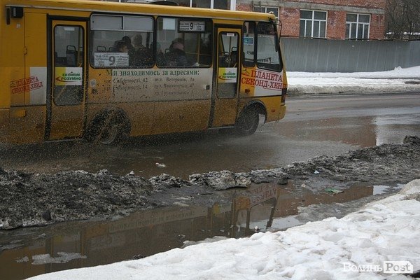 Відлига у Луцьку. ОНОВЛЕНО. ФОТО