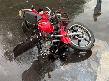 ДТП на Волині: зіткнулися автомобіль та мотоцикл. ФОТО