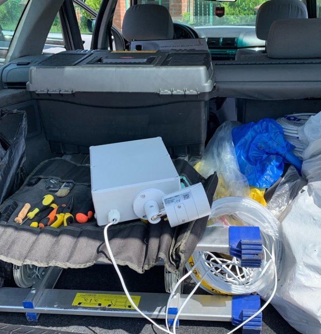 Через велику кількість аварій у селі на Волині встановили камеру відеонагляду. ФОТО