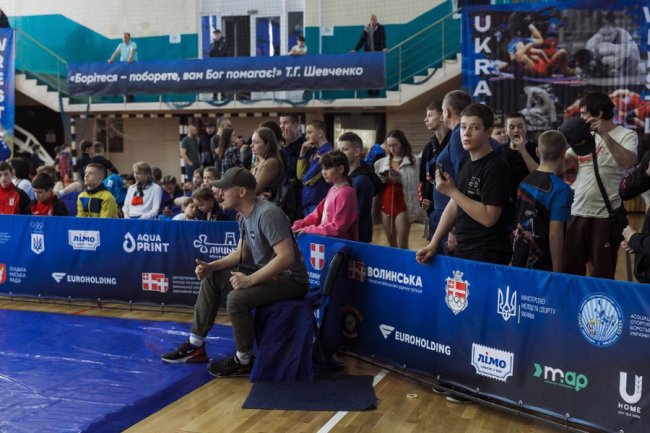 У Луцьку було свято трьох видів боротьби на честь Захисників України