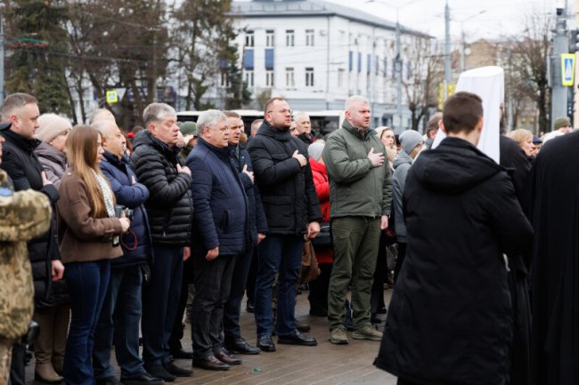 У Луцьку вшанували Героїв Небесної Сотні