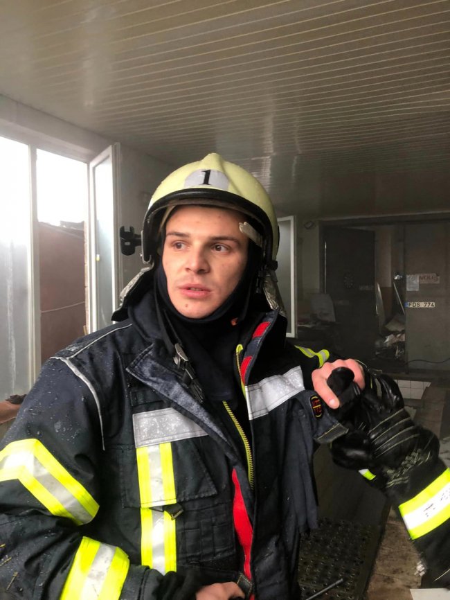 У Луцьку горів гараж. ФОТО