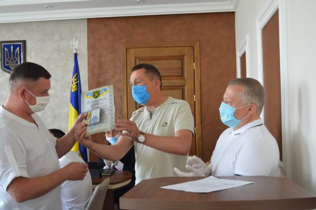 Волинського волонтера нагородили медаллю. ФОТО