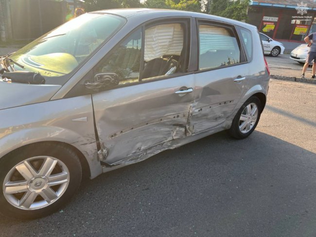 У Луцьку через п'яного водія зіткнулися чотири автомобілі