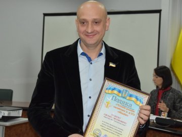 Луцький депутат отримав подяку за допомогу родинам загиблих Героїв