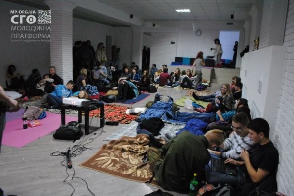 Лучанам показали кіно про революцію. ФОТО