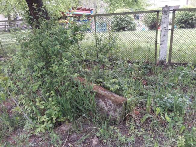 У лісі і біля дитсадка на Волині знайшли єврейські надгробки