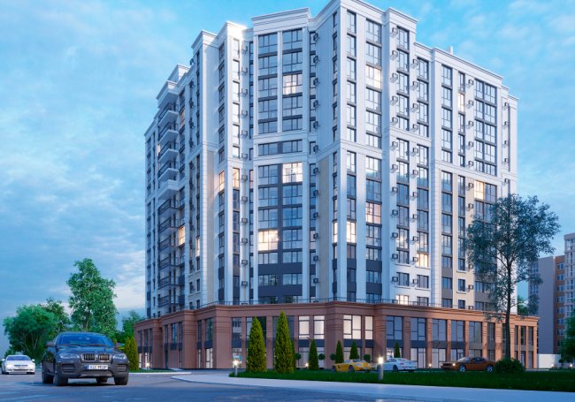 Доступна розкіш нового покоління: якісні вікна та ліфти – у «Kyiv Sky»*