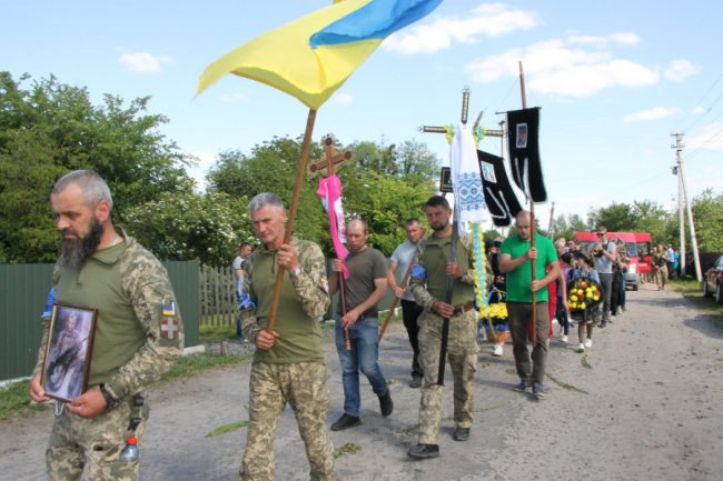 На Волині попрощалися з 38-річним Героєм Валерієм Єфімчуком