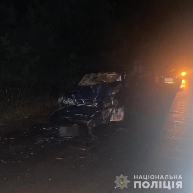 Внаслідок ДТП на Волині постраждали двоє людей. ФОТО