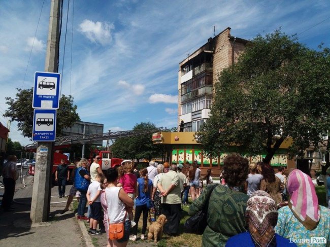 У Луцьку - пожежа на Рівненській. ФОТО. ВІДЕО