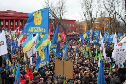 У Києві розпочалася акція опозиції. ФОТО
