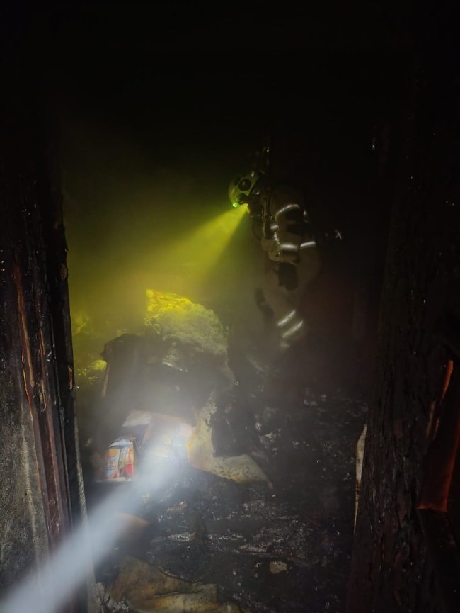 На Волині під час пожежі постраждали жінка та дитина