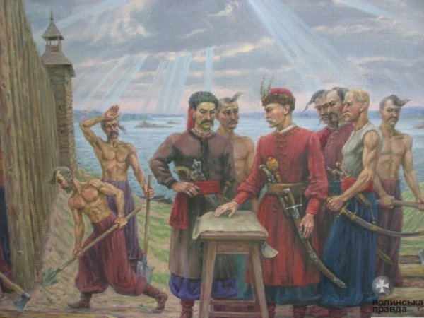 У Луцьку ‒ виставка картин про козаків. ФОТО