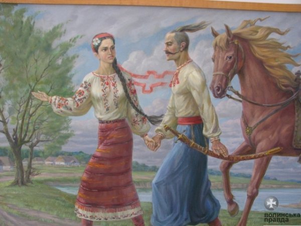 У Луцьку ‒ виставка картин про козаків. ФОТО