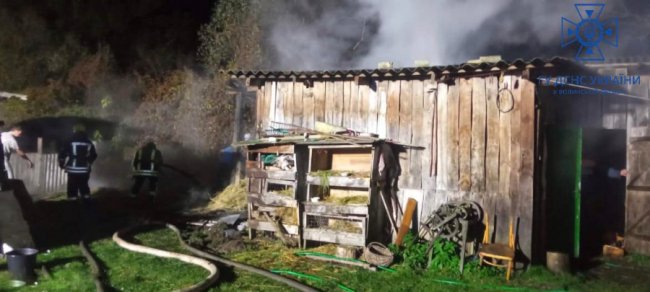 На Ковельщині гасили три пожежі