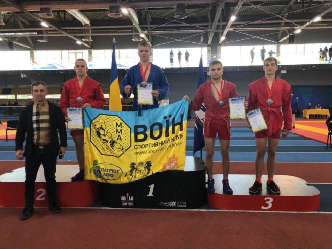 Волинські бойові самбісти завоювали 17 медалей на чемпіонаті України. ФОТО