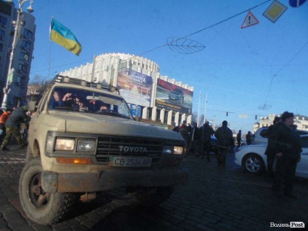 Колона почала рухатися з Європейської площі