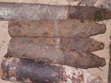 На Волині рятувальники знищили застарілі боєприпаси. ФОТО