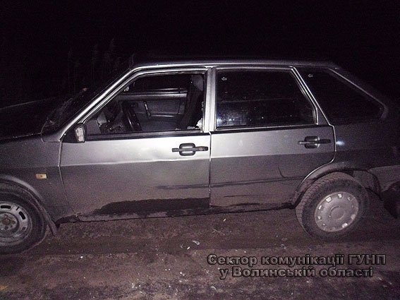 На Волині п'яний водій збив людину. ФОТО