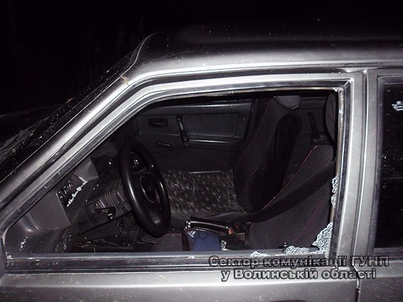 На Волині п'яний водій збив людину. ФОТО