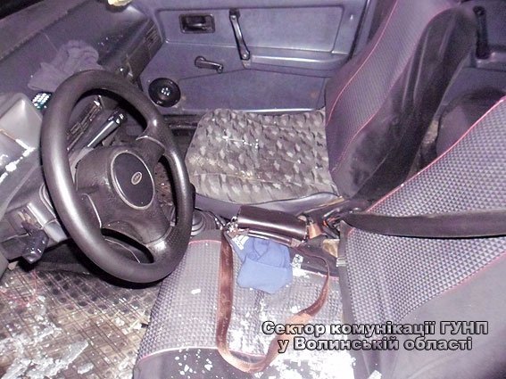 На Волині п'яний водій збив людину. ФОТО