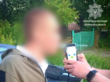 На Волині п'яний водій втікав від патрульних. ФОТО