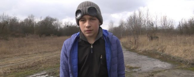 Порятунок собаки у Луцьку: школяр розповів, як витягали тварину з величезної ями. ВІДЕО