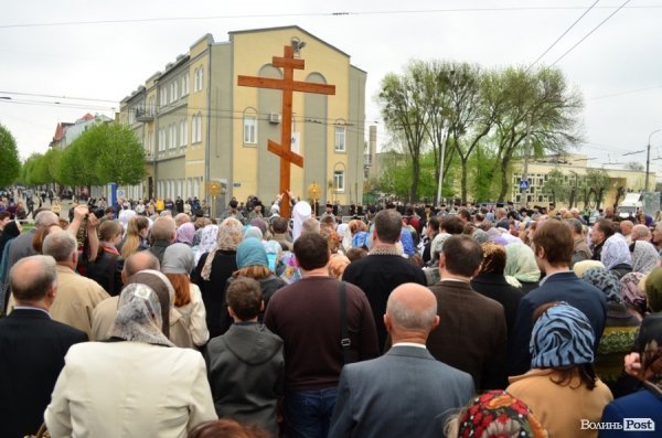 Хресна дорога у Луцьку. ФОТО