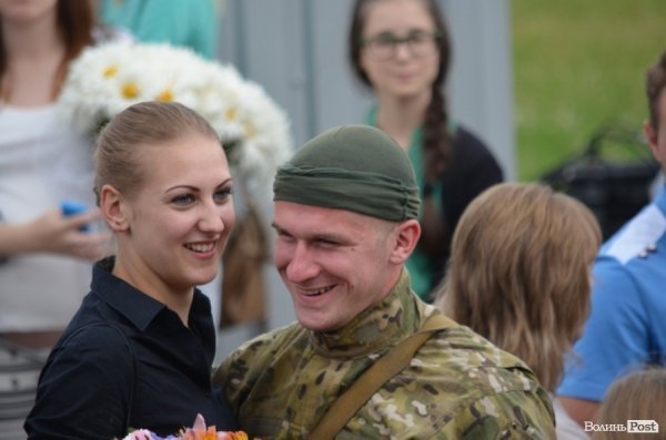 Луцьк зустрів героїв нацгвардії. ФОТО