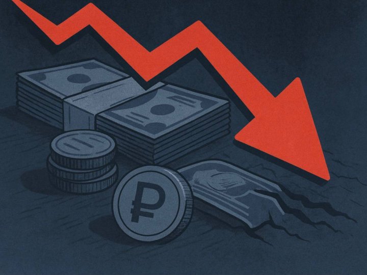 Росія у 56 разів збільшила продаж золотовалютних запасів через дірку в бюджеті