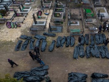 Різанина в Бучі: українські та французькі фахівці встановили особи перших п'яти загиблих