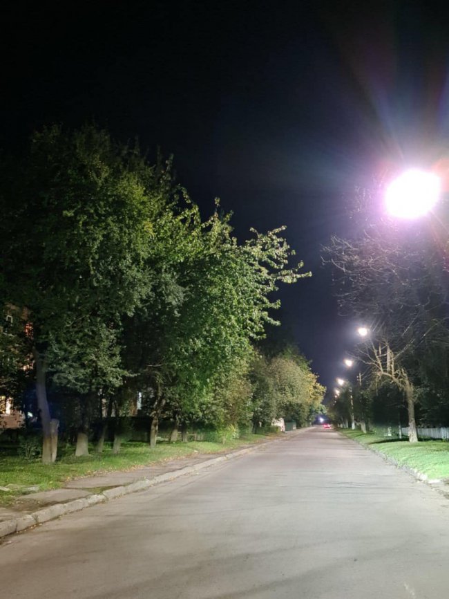 У Луцьку встановили нове освітлення на чотирьох вулицях. ФОТО