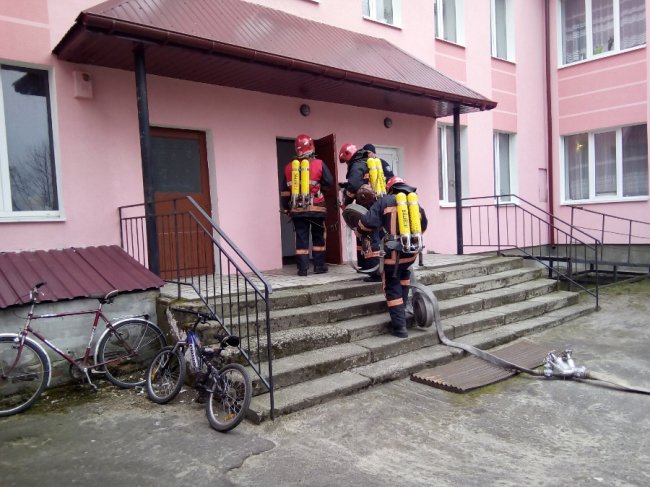 У Шацьку «горів» дитсадок. ФОТО