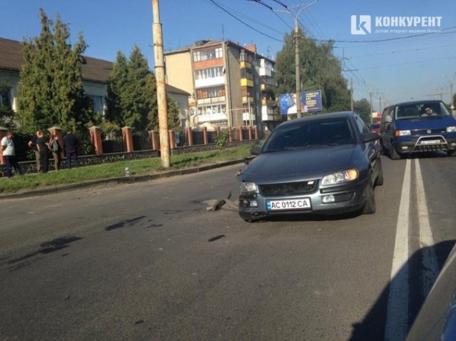 У Луцьку зіткнулися два легковики. ФОТО