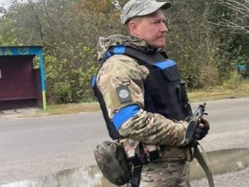Поліцейський з Луцька майже рік звільняє українську землю від рашистів