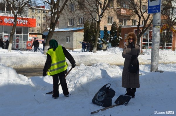 Луцьк після снігопаду. ФОТО