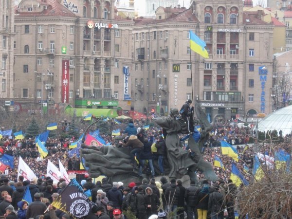 Фотовраження волинянина від Нового Євромайдану в Києві