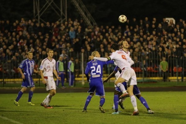 Фото гри «Волинь» ‒ «Динамо»