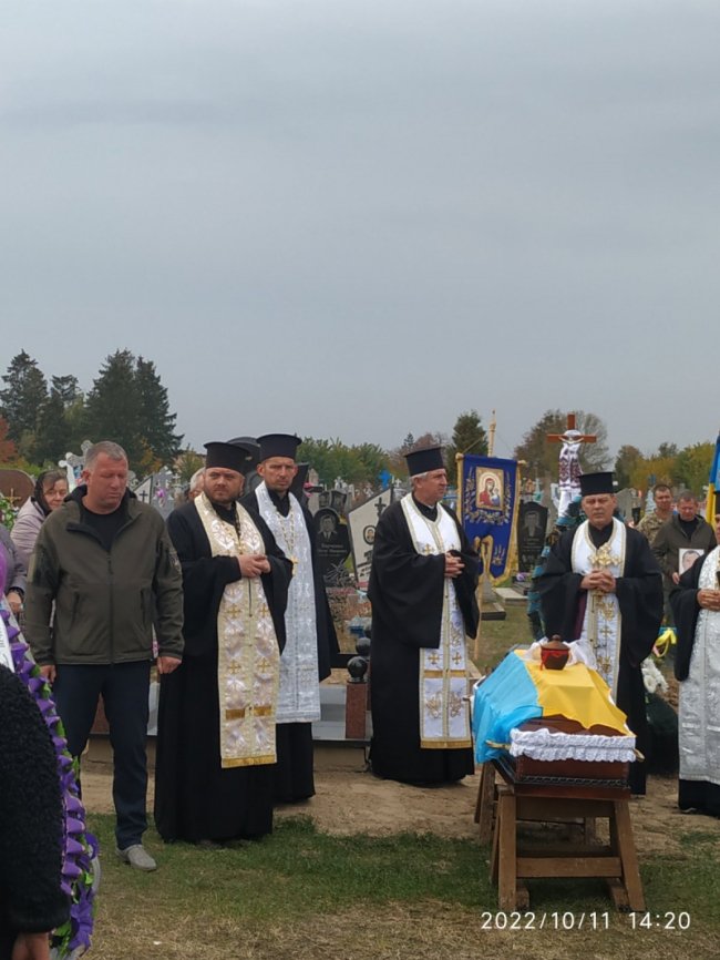 На Харківщині загинув волинянин Андрій Зубець: громада попрощалася з Героєм. ФОТО