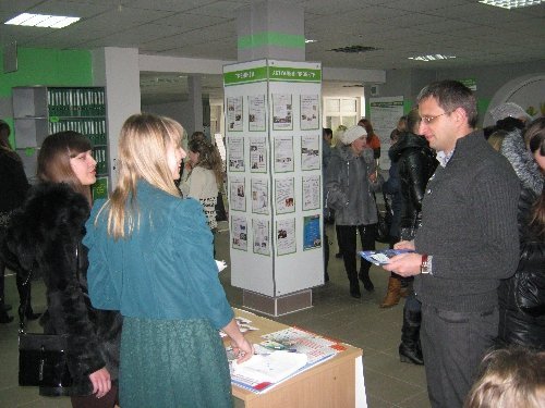 У луцькому університеті «продавали» професії. ФОТО