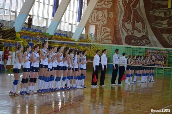 Луцькі волейболістки перемогли в останньому домашньому турі. ФОТО