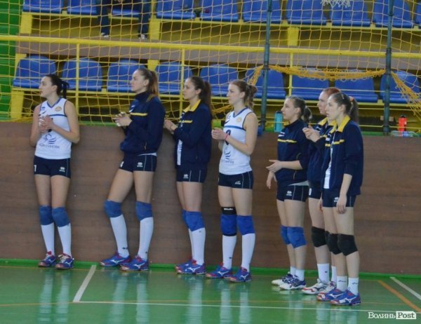 Луцькі волейболістки перемогли в останньому домашньому турі. ФОТО