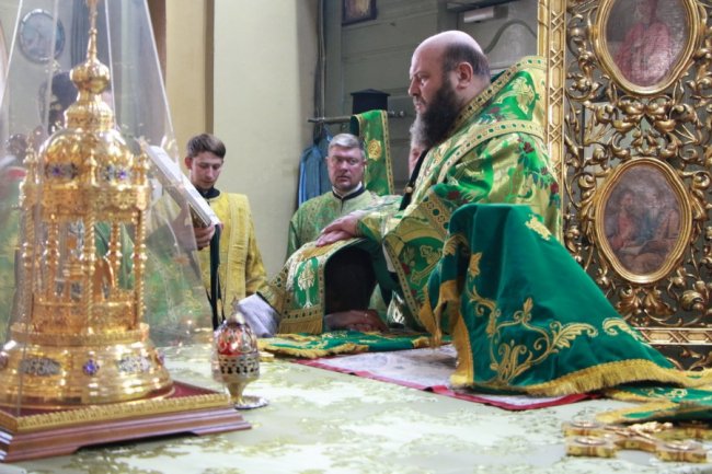 У головному соборі Луцька відправили святкову службу і освятили зілля. ФОТО