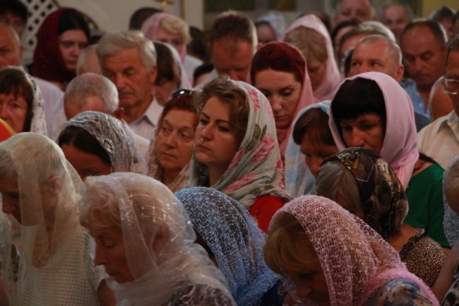 У головному соборі Луцька відправили святкову службу і освятили зілля. ФОТО