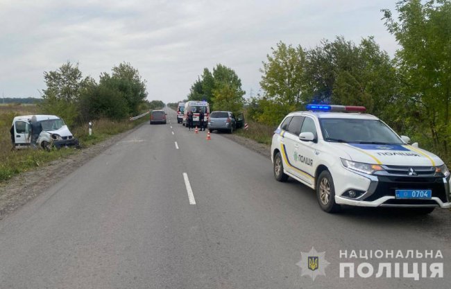 На Волині 57-річна водійка зіткнулася з автомобілем: травмувалися пʼятеро людей