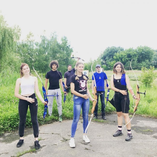 Луцькі лучники переїхали в приміщення університету. ФОТО