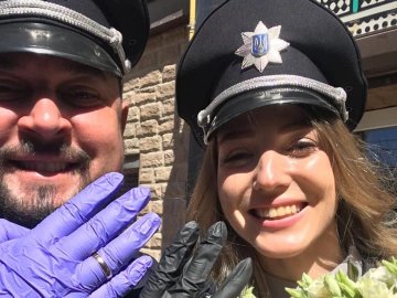 Перший очільник патрульної поліції Луцька одружився 