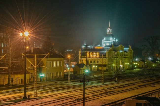 Романтика нічного Луцька: дивовижні фото