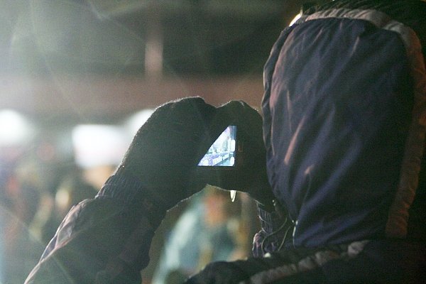 У Луцьку музиканти розважали люд на Євромайдані. ФОТО